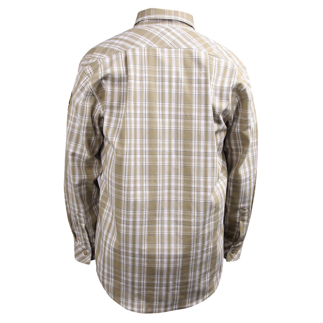Back view of the Black Stallion WF2110-PK work shirt