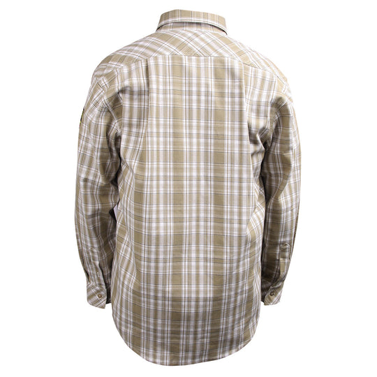 Back view of the Black Stallion WF2110-PK work shirt