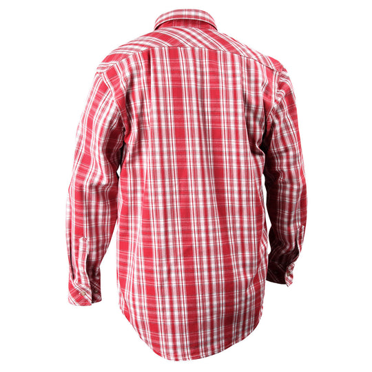 Back view of the Black Stallion WF2110-PR work shirt
