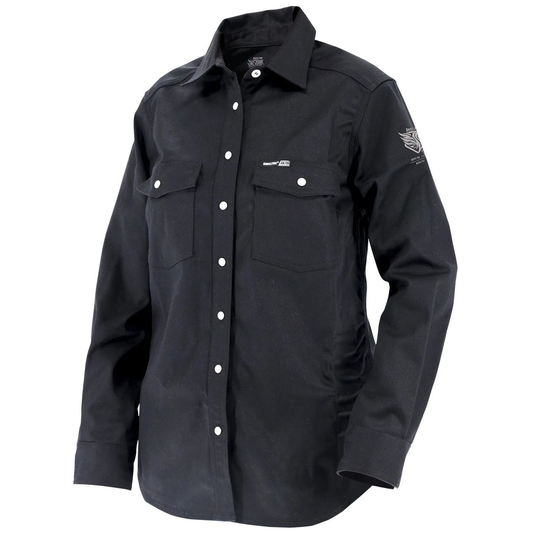 Black Stallion WF3515-BK Anglefire Women Work Shirt (NFPA 2112 / 70E), Black