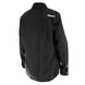 Back view of the Black Stallion WF3515-BK work shirt