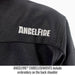 Embroidery on the back shoulder — Black Stallion WF3515-BK work shirt