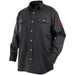 Black Stallion WF3530-BK BSX Men Work Shirt (NFPA 2112 / 70E), Black